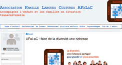 Desktop Screenshot of famillelanguescultures.org